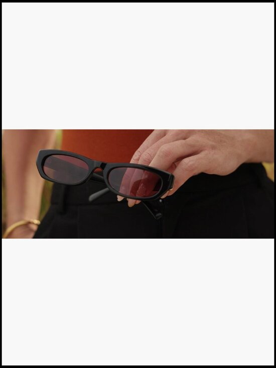 Small Rectangle Polarized Sunglasses with TAC Lenses, Slim Fit main image 6